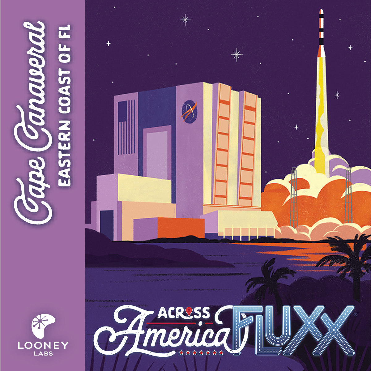 Across America Fluxx Cape Canaveral Looney Labs